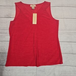 Diana Belle Red Sleeveless Tank Top NWT